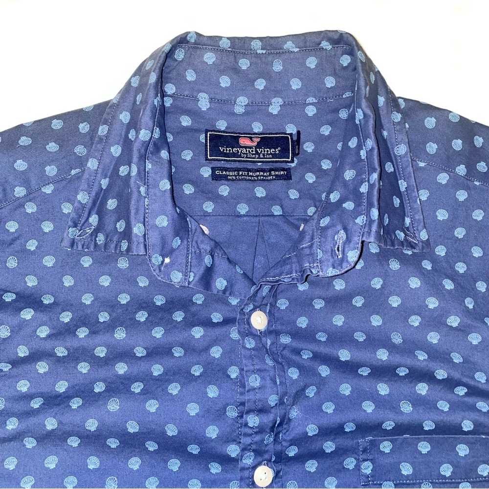 Vineyard Vines Classic Fit Short Sleeve Button Down Murray Shirt